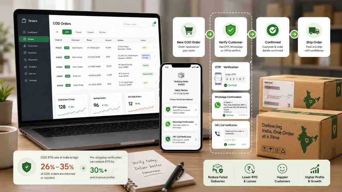COD Verification for Shopify: How to Confirm Orders Before Shipping