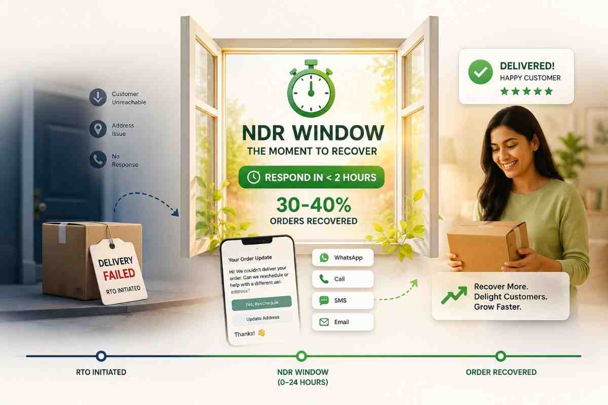 NDR Recovery for D2C Brands: The Complete Playbook