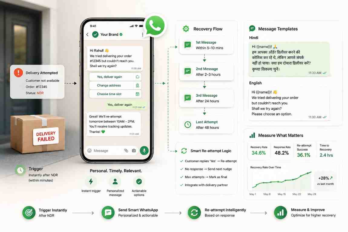 How to Set Up WhatsApp NDR Recovery That Actually Works